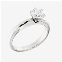 Anello Gazzola Gioielli Donna 6 Griffe - Tif in Oro bianco Diamante